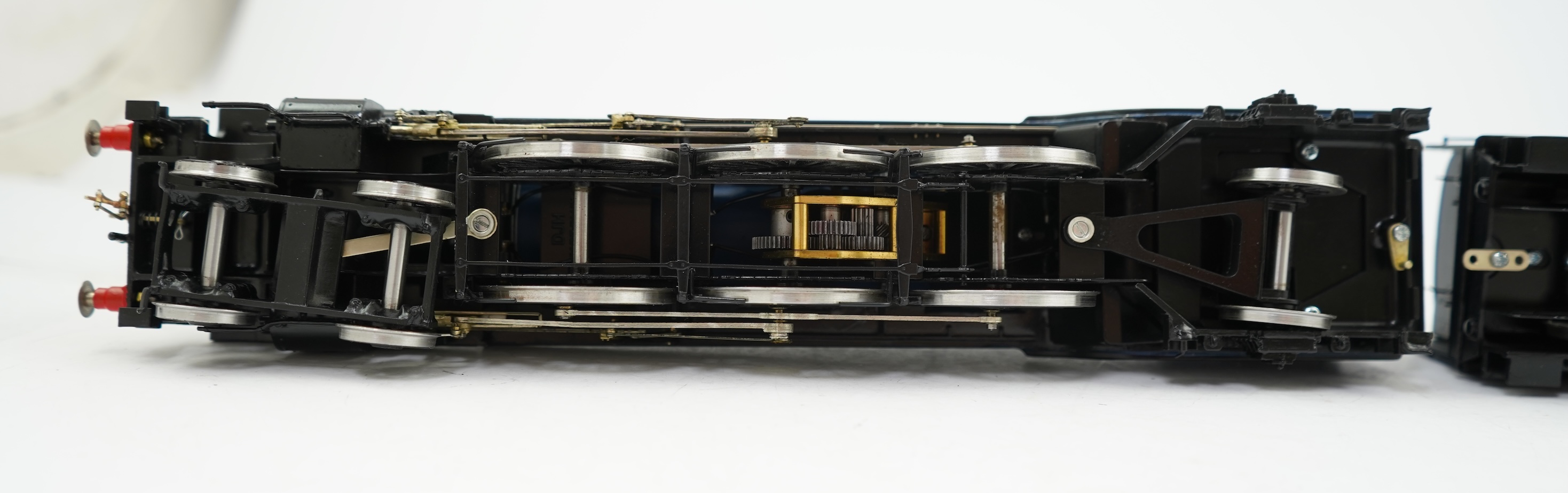 An 0 Gauge DJH Models model of BR Peppercorn Class A1, North British 60161, 4-6-2 tender locomotive, powered for two rail operation.
